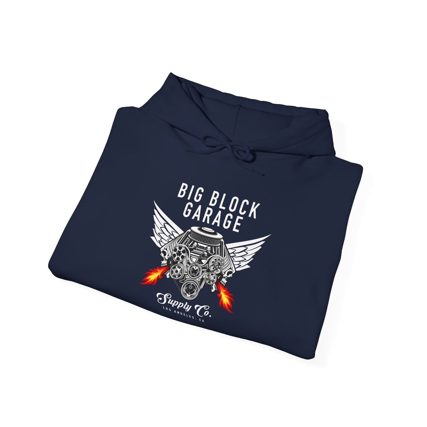 Flying V8 - Unisex Heavy Blend™ Hooded Sweatshirt