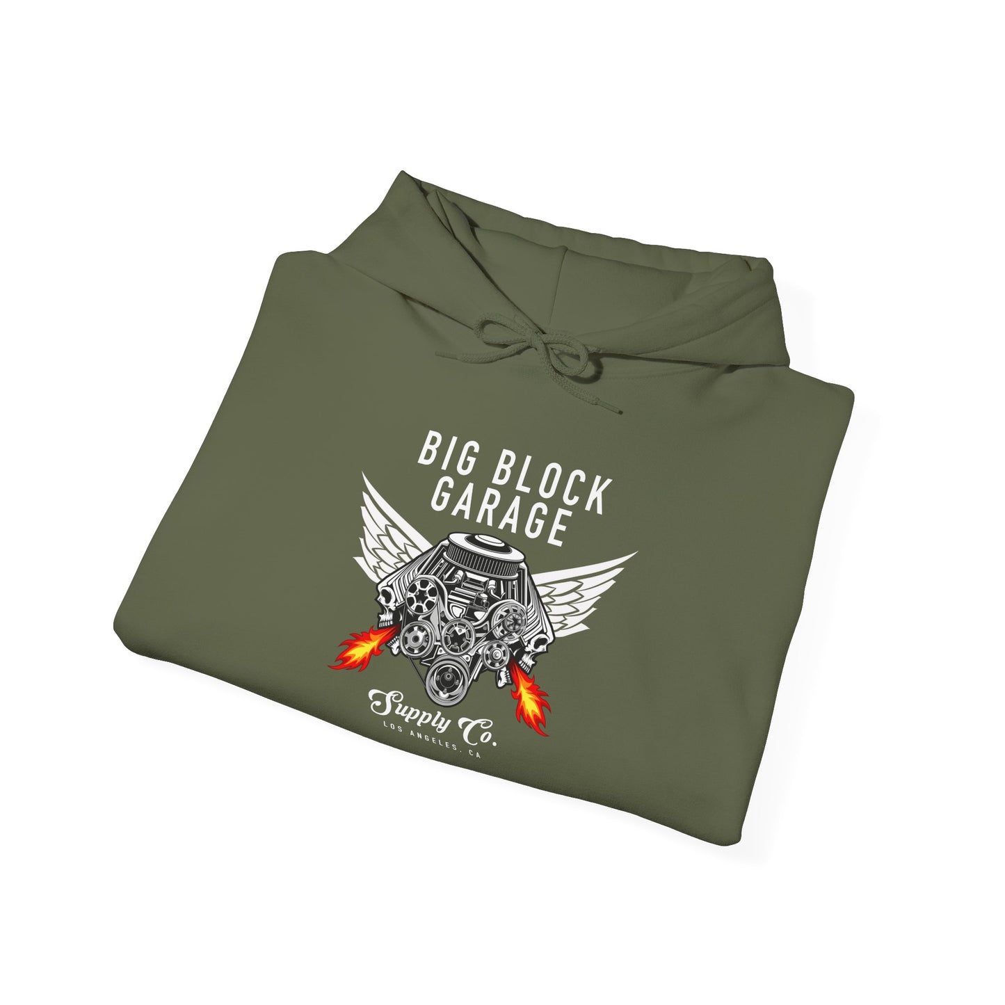Flying V8 - Unisex Heavy Blend™ Hooded Sweatshirt