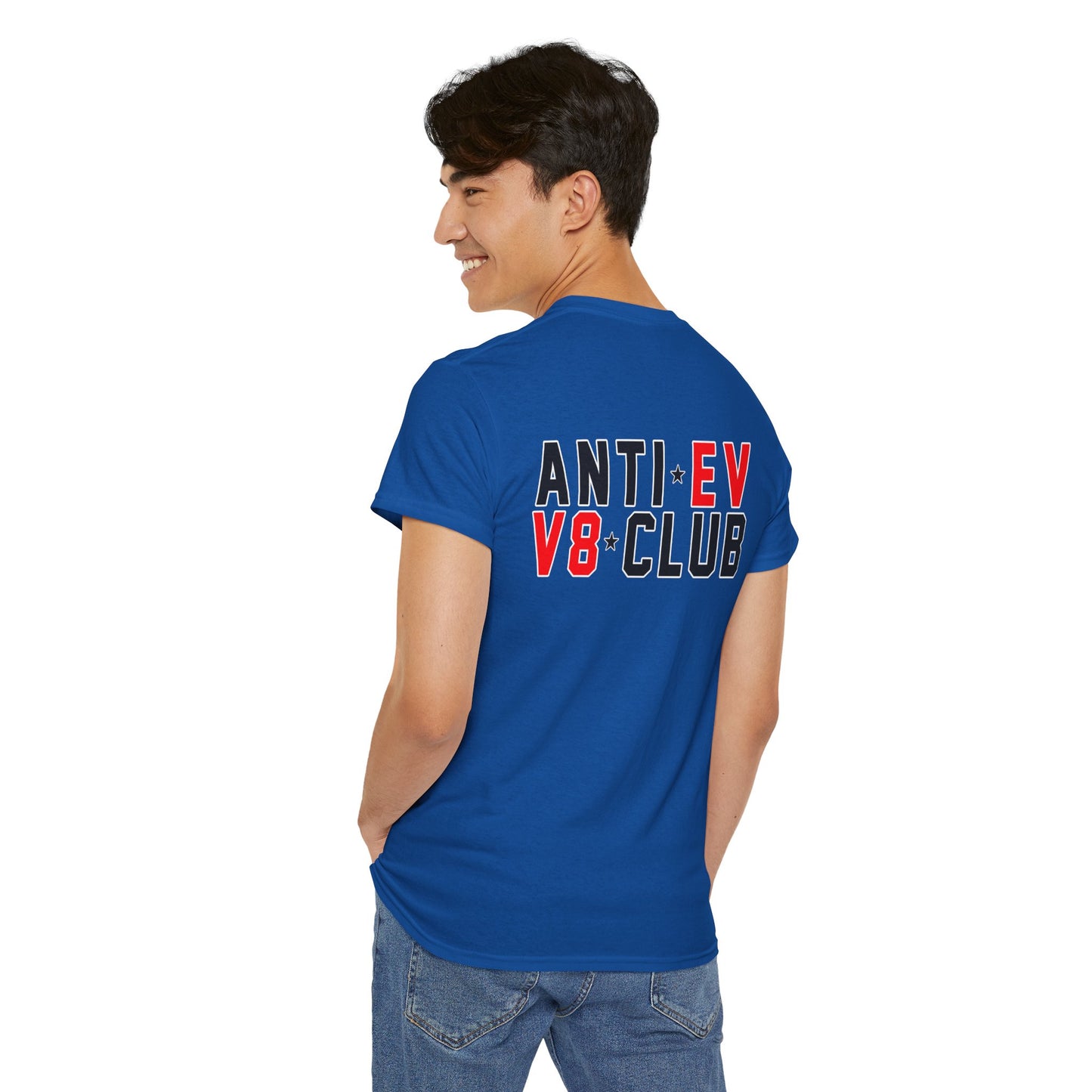 Anti EV / V8 Club - Unisex Heavy Cotton Tee