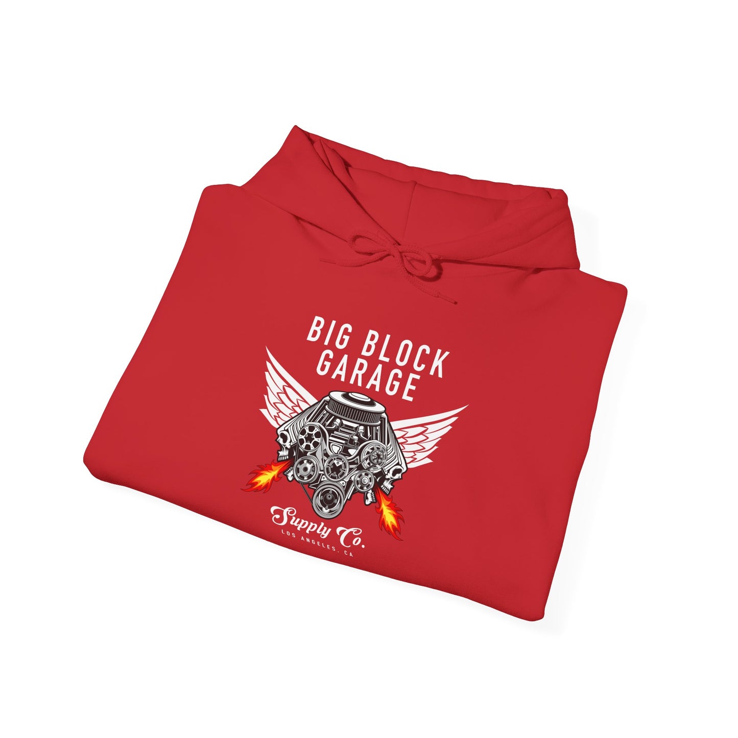 Flying V8 - Unisex Heavy Blend™ Hooded Sweatshirt