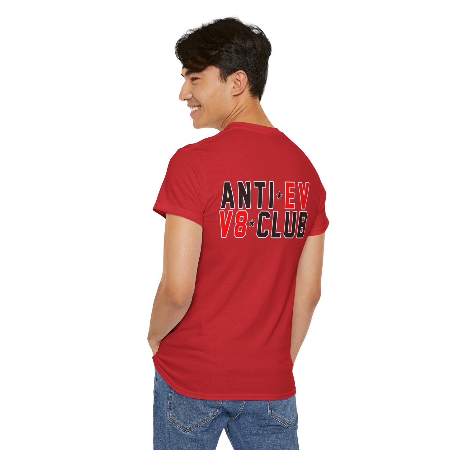 Anti EV / V8 Club - Unisex Heavy Cotton Tee