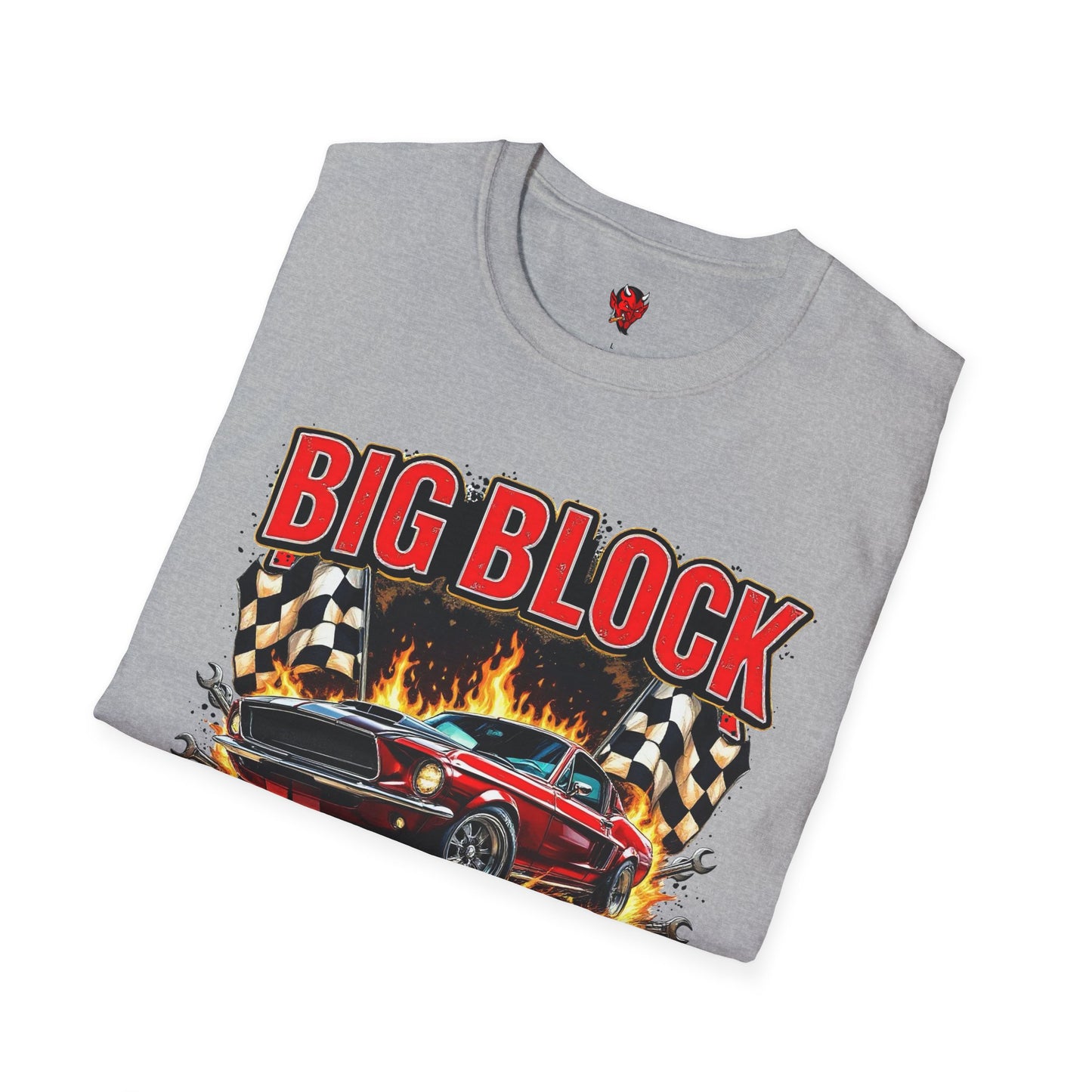 Checkered Flag - Unisex Softstyle T-Shirt