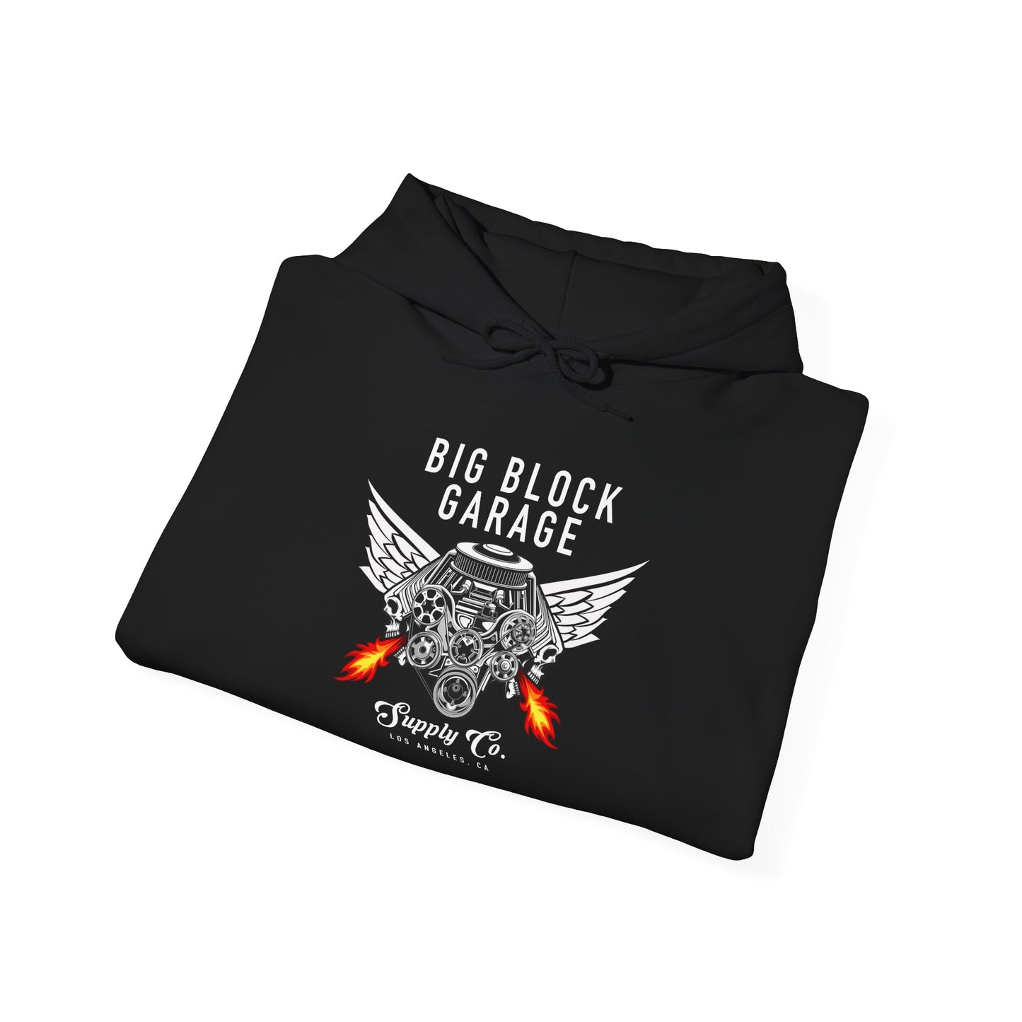 Flying V8 - Unisex Heavy Blend™ Hooded Sweatshirt