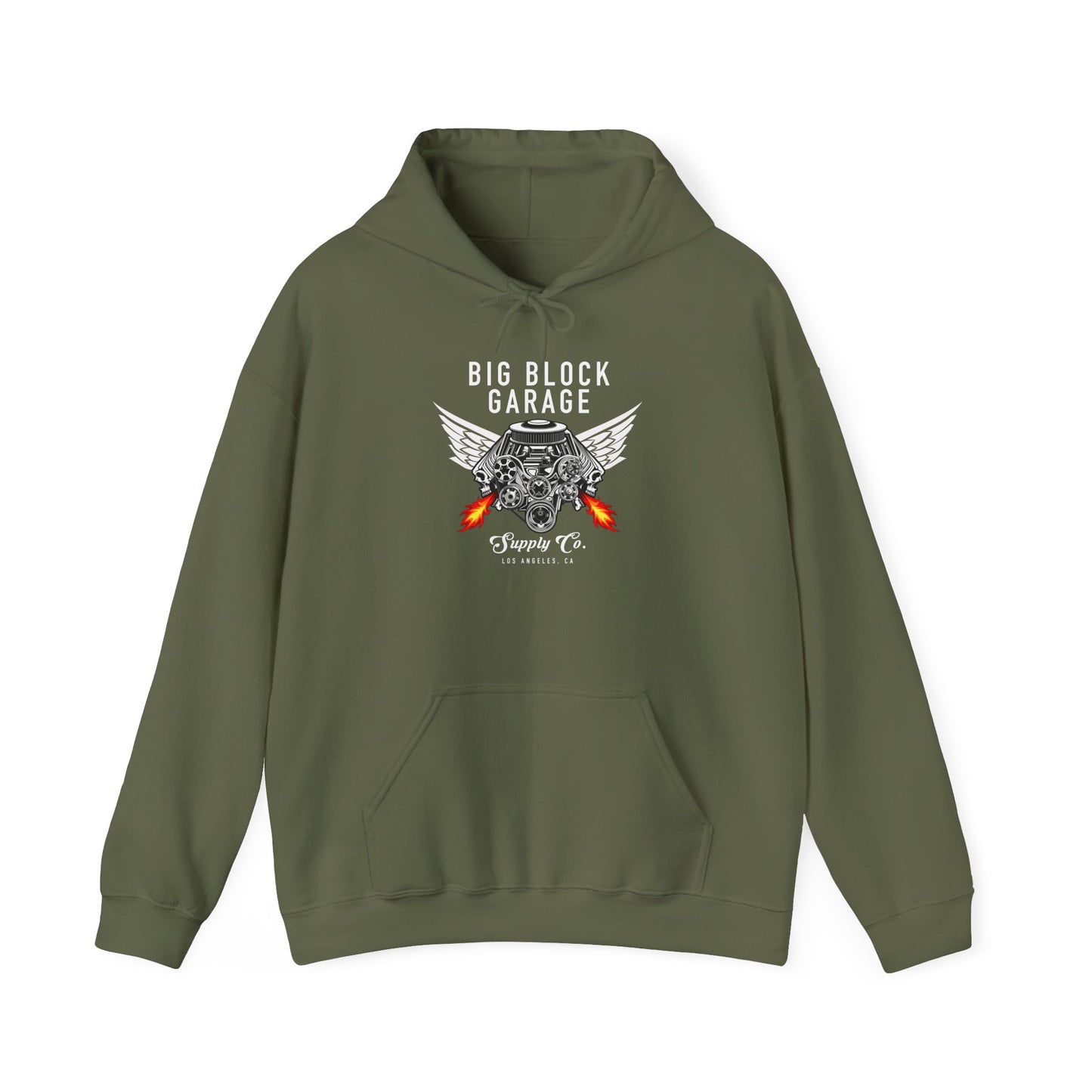 Flying V8 - Unisex Heavy Blend™ Hooded Sweatshirt