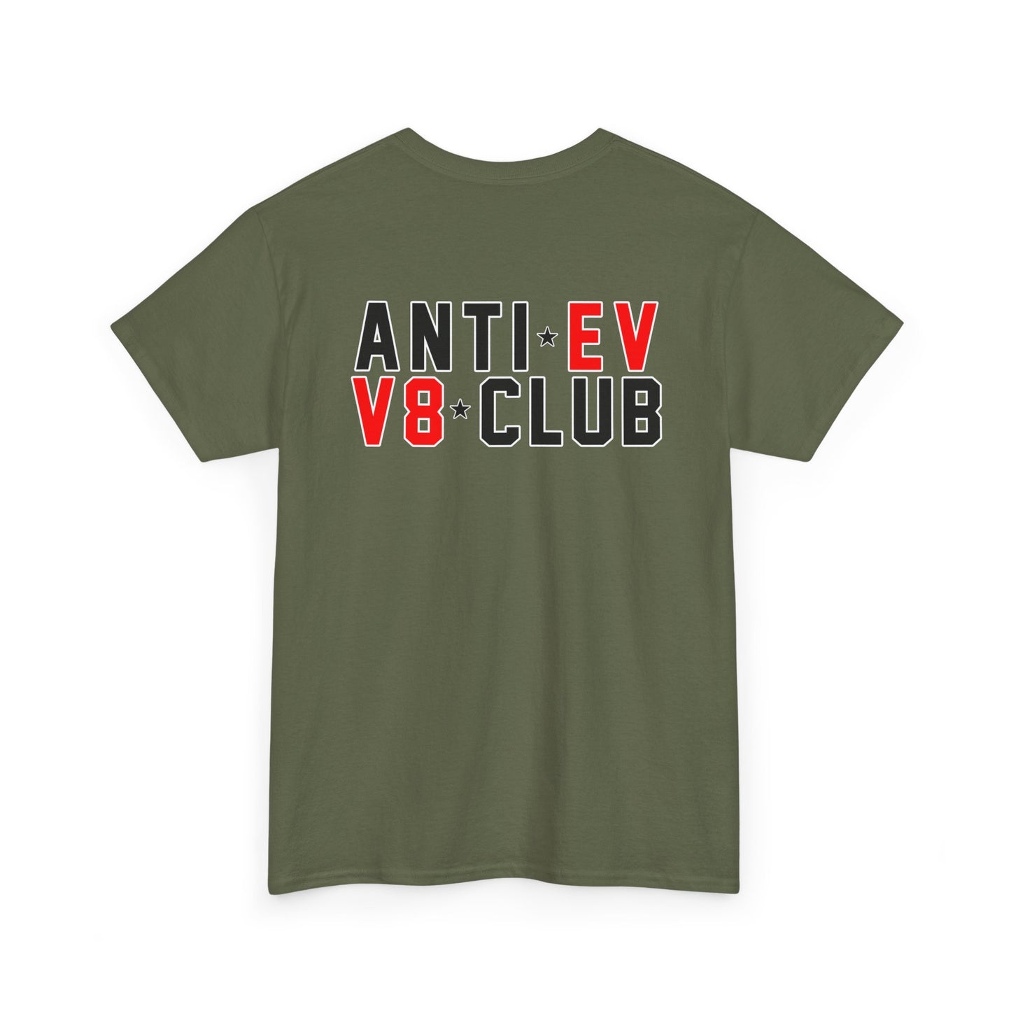 Anti EV / V8 Club - Unisex Heavy Cotton Tee