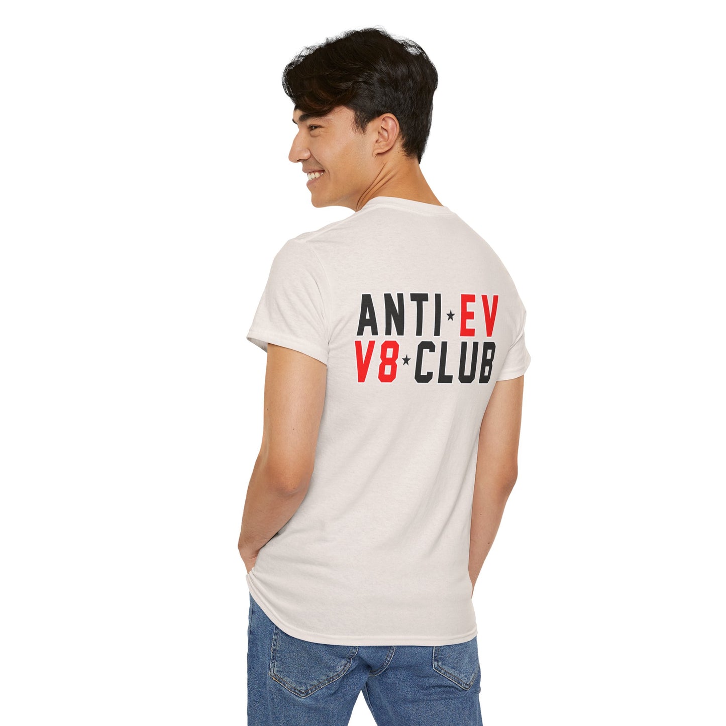 Anti EV / V8 Club - Unisex Heavy Cotton Tee