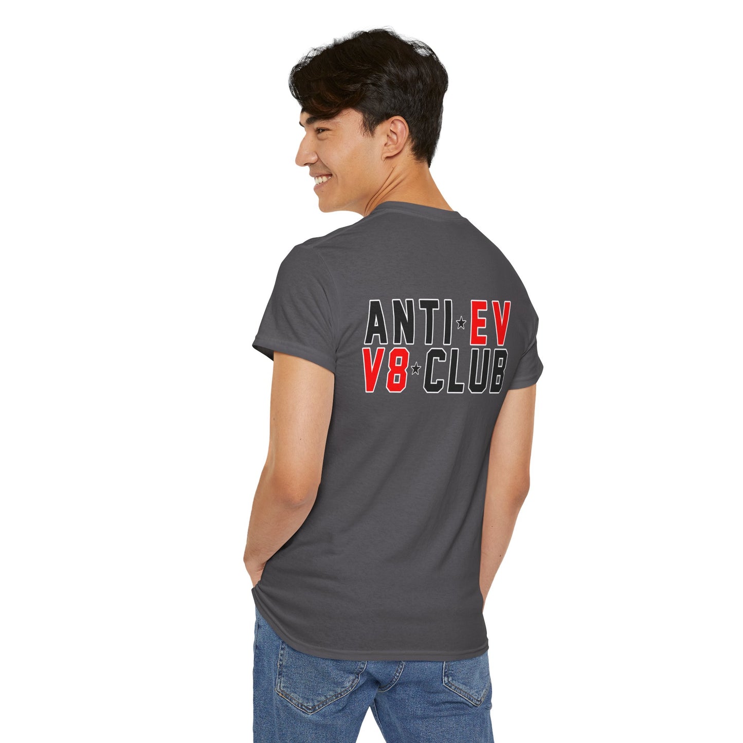 Anti EV / V8 Club - Unisex Heavy Cotton Tee