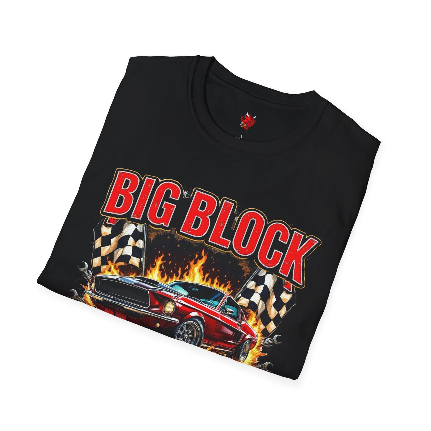 Checkered Flag - Unisex Softstyle T-Shirt