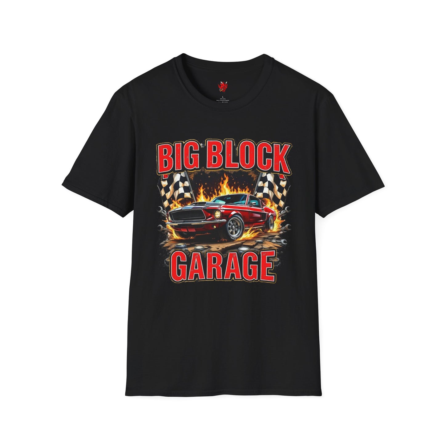 Checkered Flag - Unisex Softstyle T-Shirt