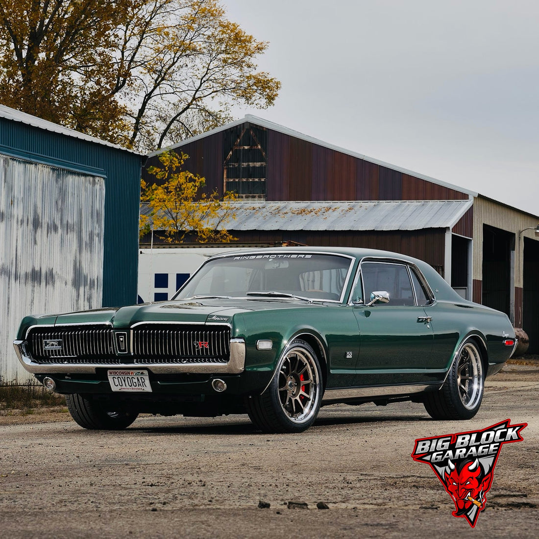 Greenlight Predator: Ringbrothers’ Coyote-Powered 1968 Mercury Cougar Restomod”