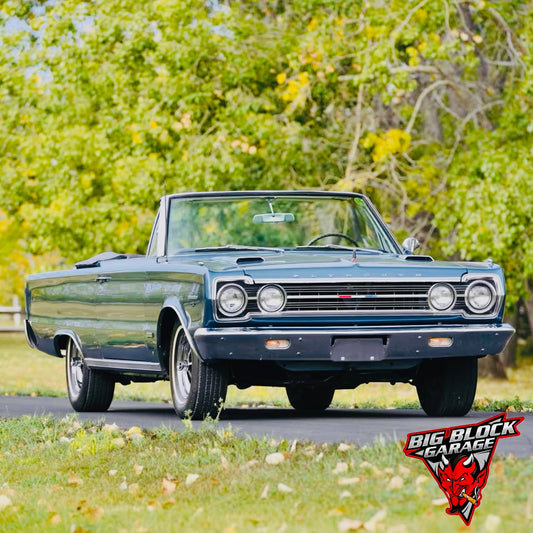Vegas Lights, HEMI Might: Rare '67 GTX Convertible Roars to $176K Finish