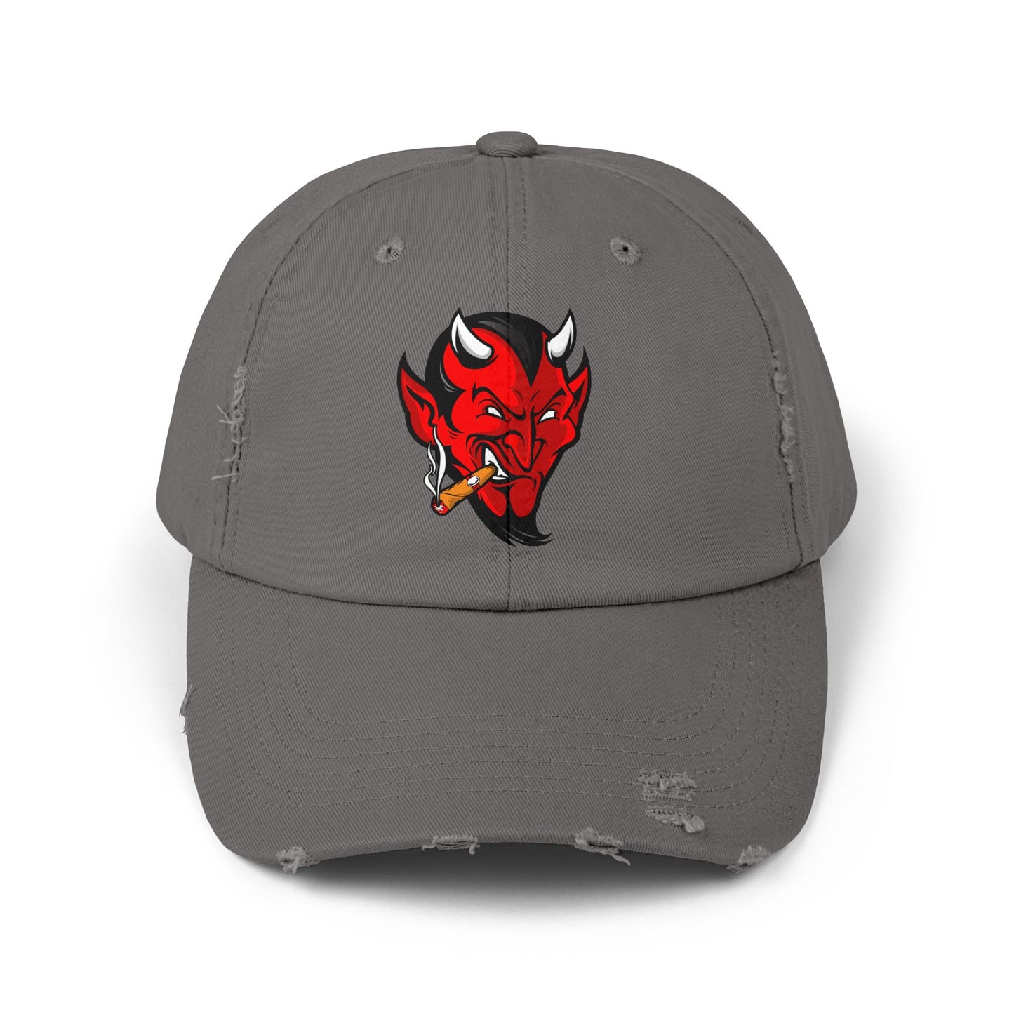 Devil - Unisex Distressed Cap