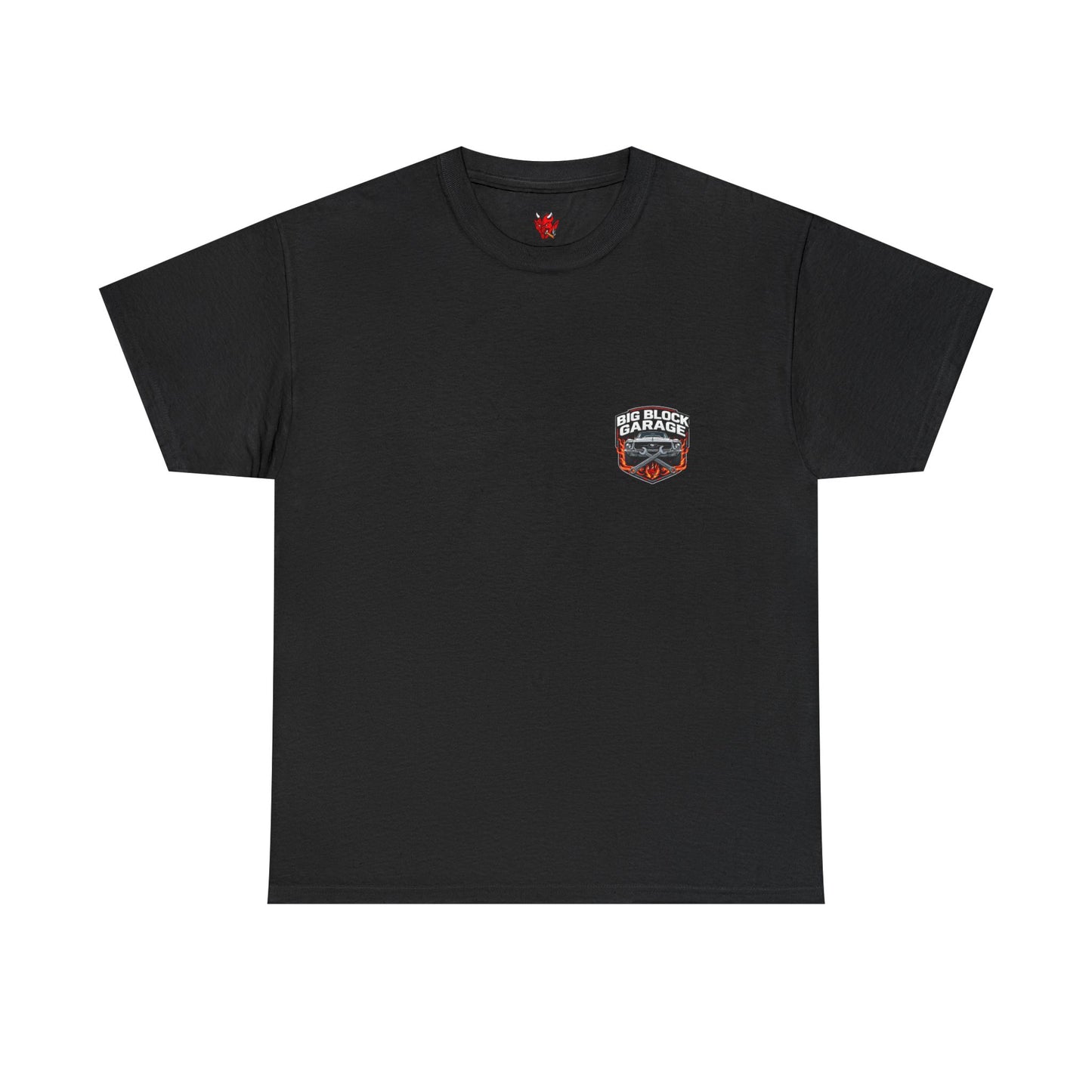 Original Logo T-Shirt — Chest & Back Graphic Tee