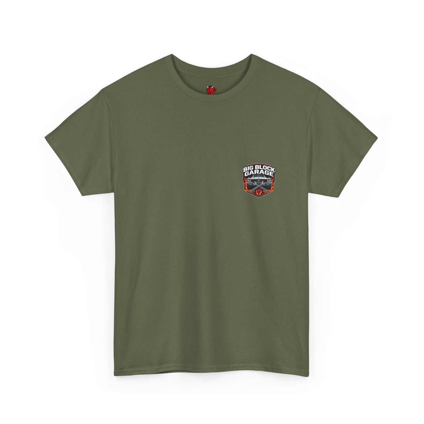 Original Logo T-Shirt — Chest & Back Graphic Tee