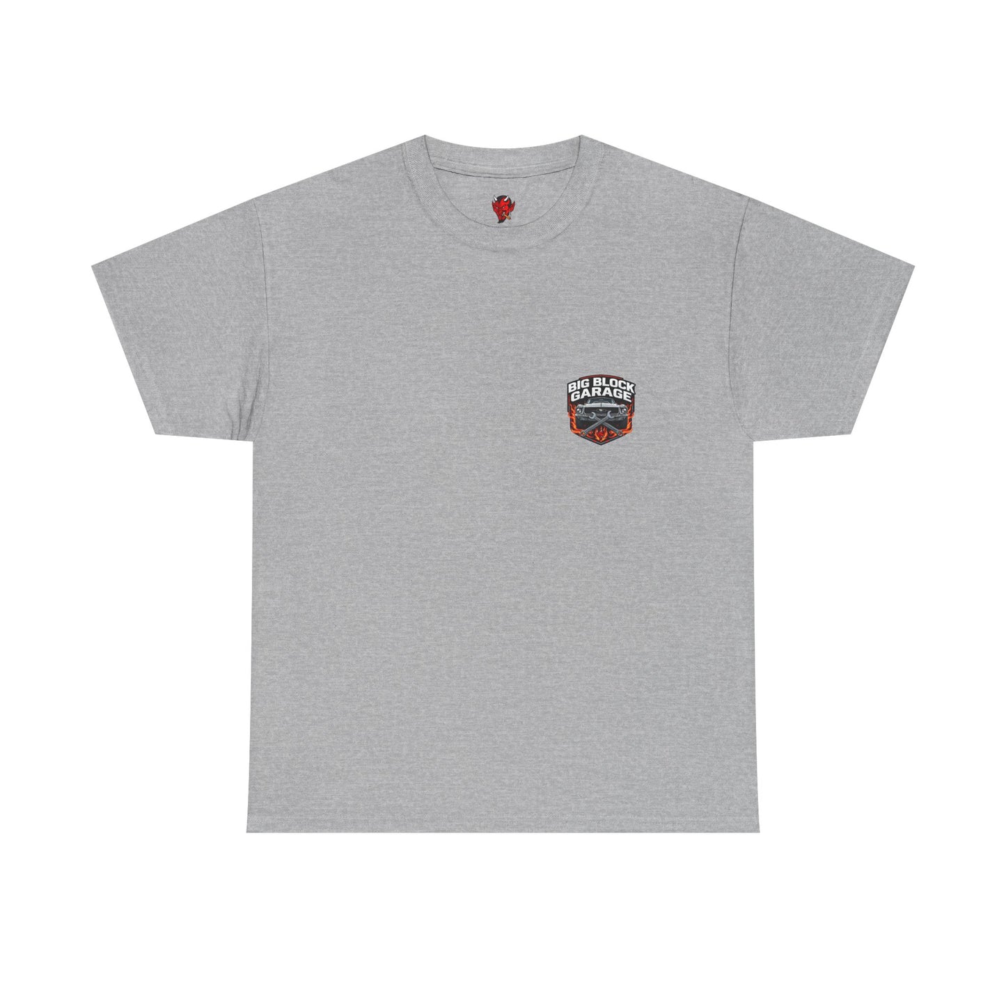 Original Logo T-Shirt — Chest & Back Graphic Tee