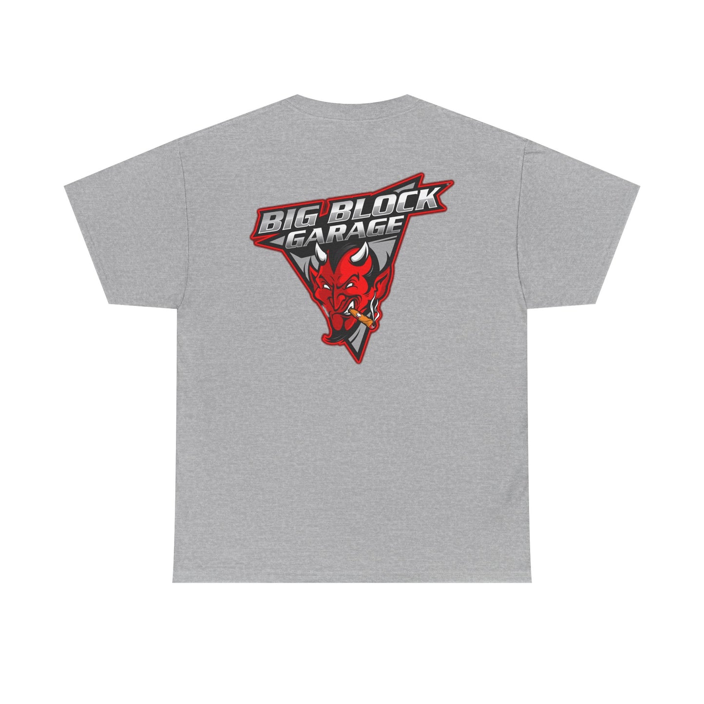 Original Logo T-Shirt — Chest & Back Graphic Tee