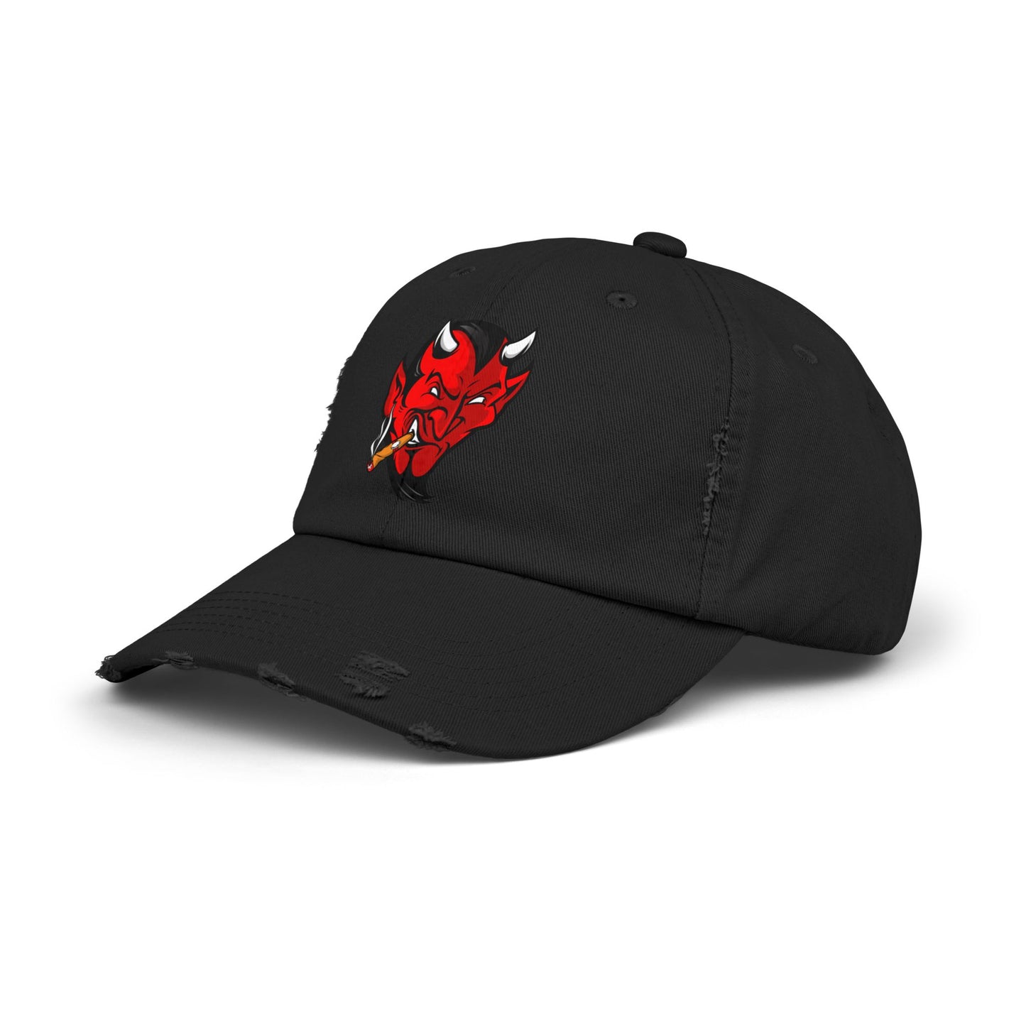 Devil - Unisex Distressed Cap