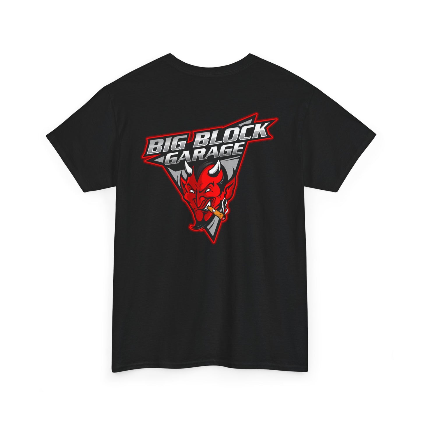 Original Logo T-Shirt — Chest & Back Graphic Tee