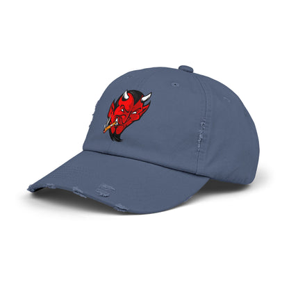 Devil - Unisex Distressed Cap