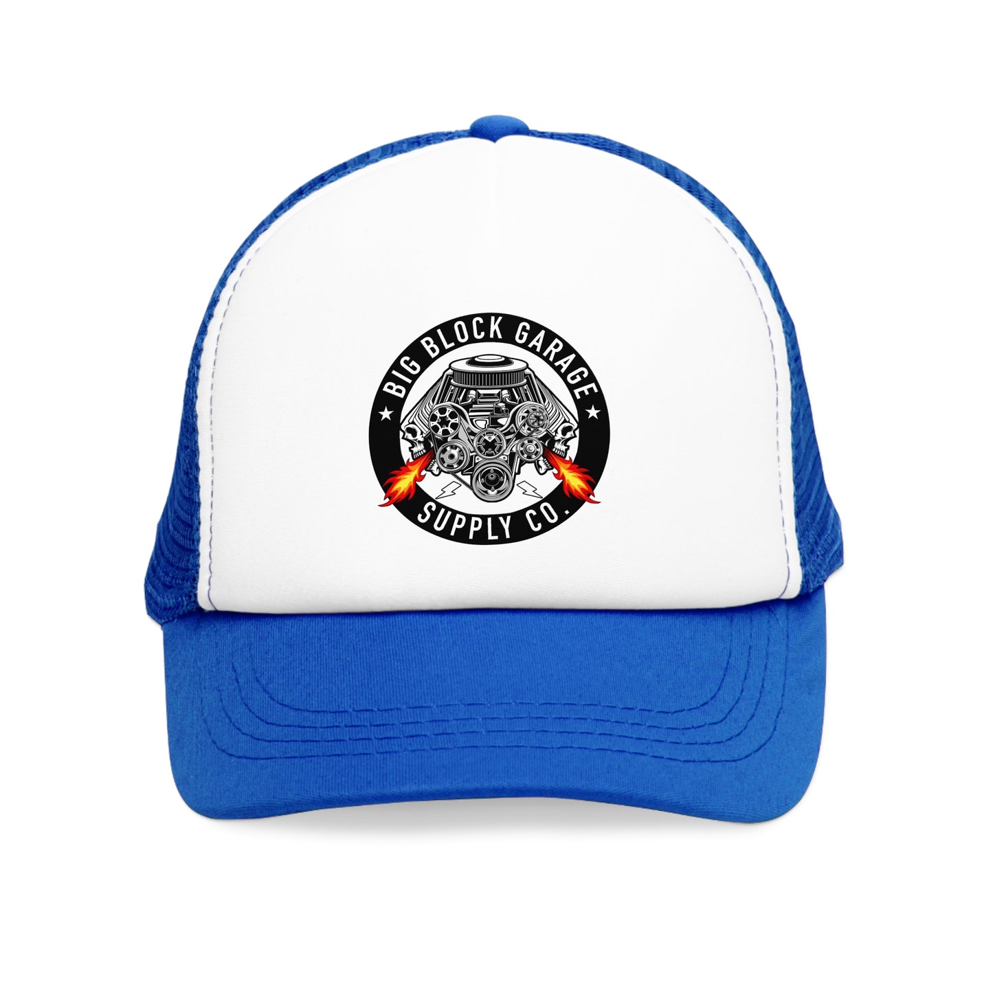 Big Block Garage Trucker Cap - Mesh Hat