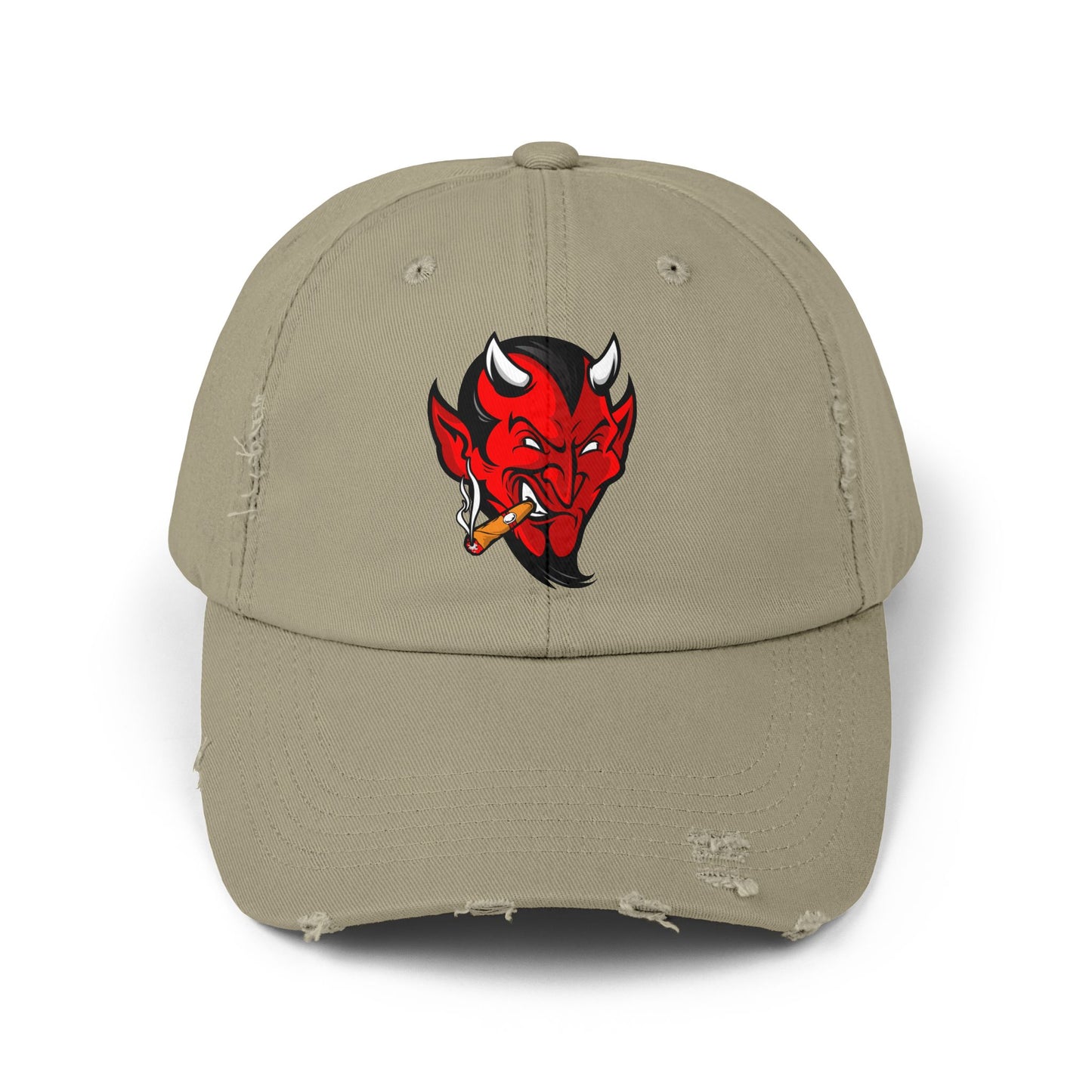 Devil - Unisex Distressed Cap