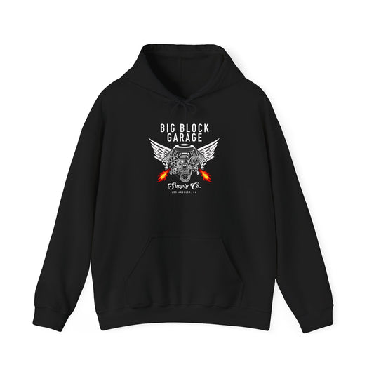 Flying V8 - Unisex Heavy Blend™ Hooded  Sweatshirt