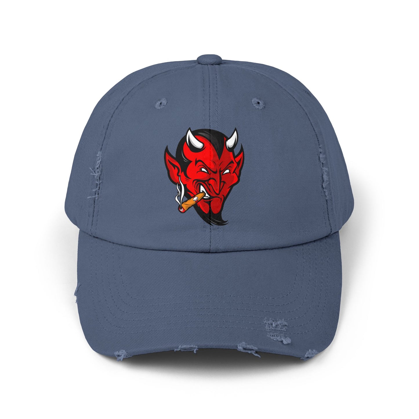 Devil - Unisex Distressed Cap