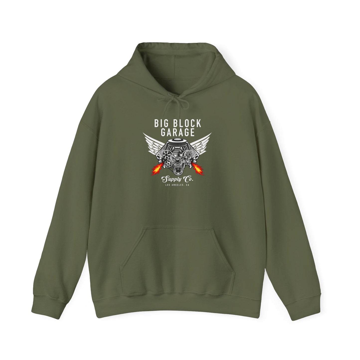 Flying V8 - Unisex Heavy Blend™ Hooded  Sweatshirt