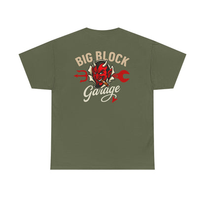 Red Devil T-Shirt — Chest & Back Graphic Tee