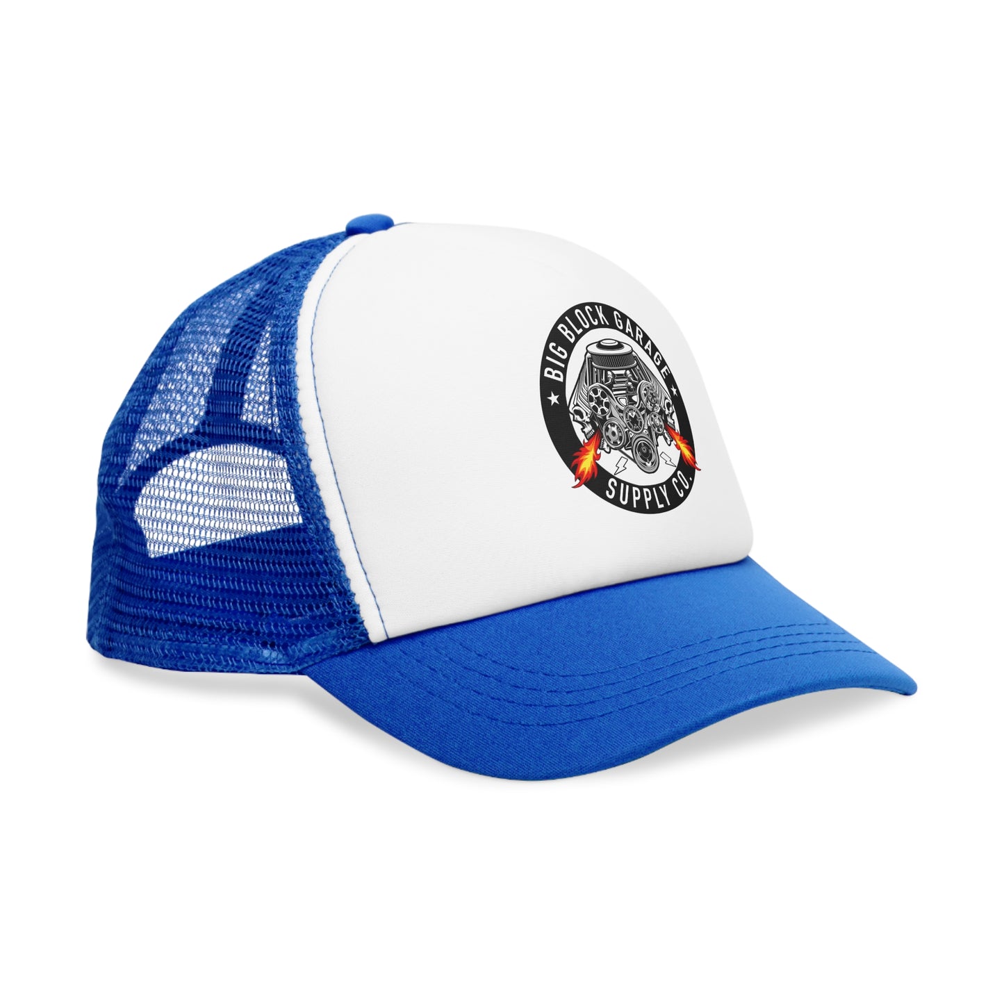 Big Block Garage Trucker Cap - Mesh Hat