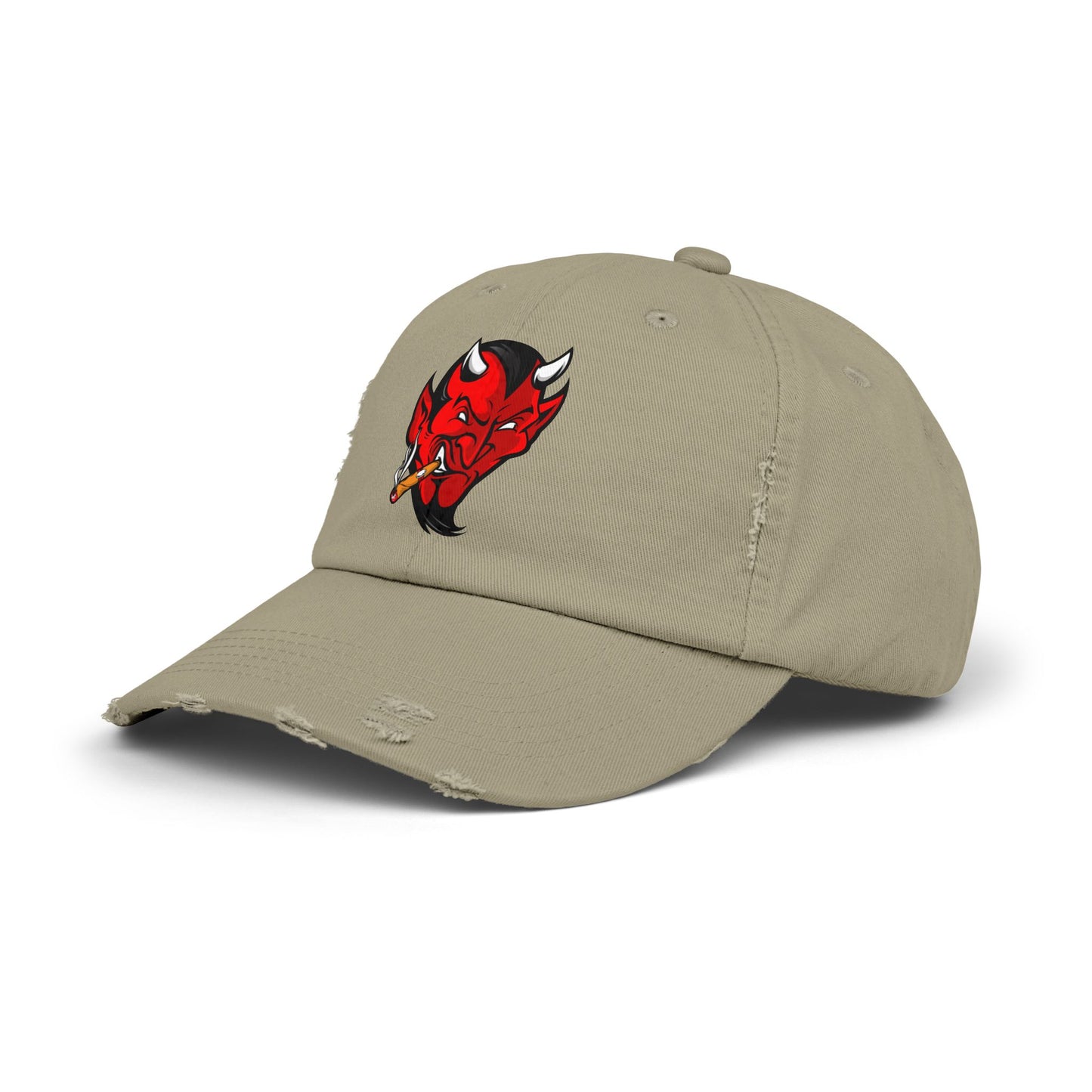 Devil - Unisex Distressed Cap