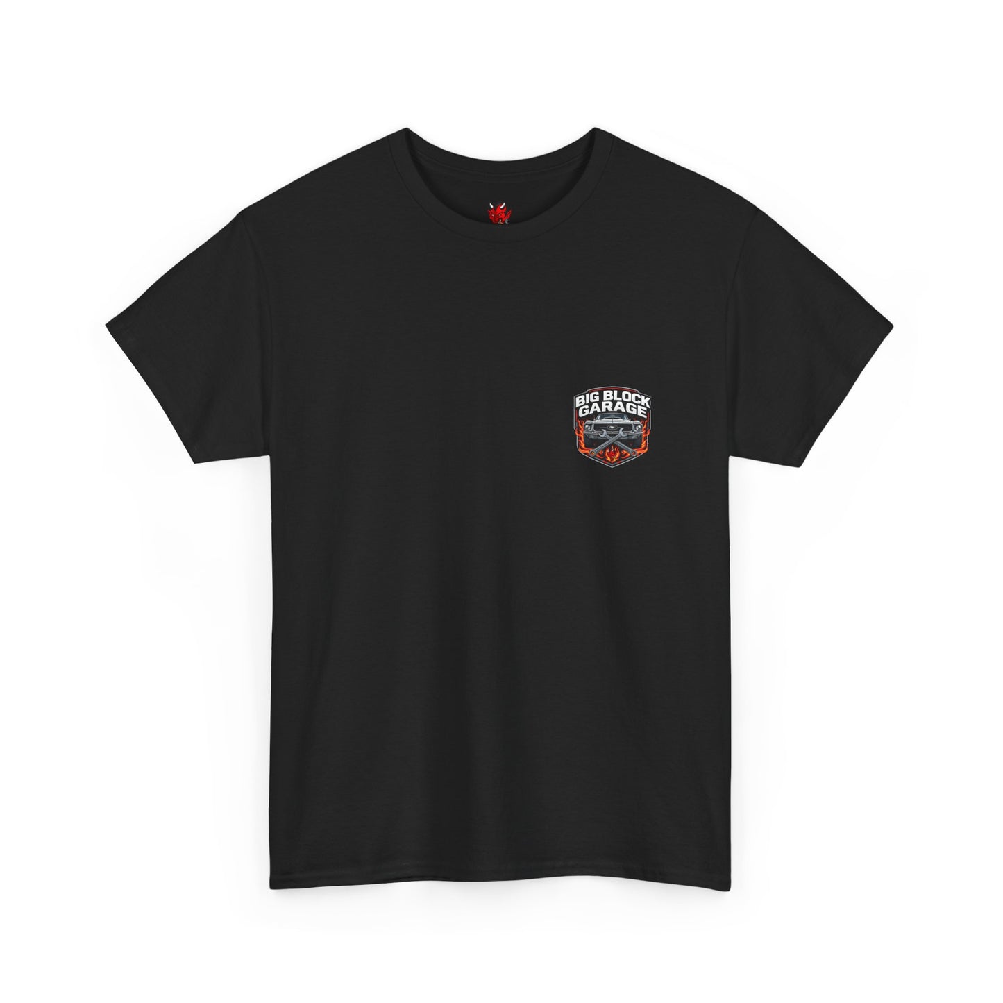 Original Logo T-Shirt — Chest & Back Graphic Tee