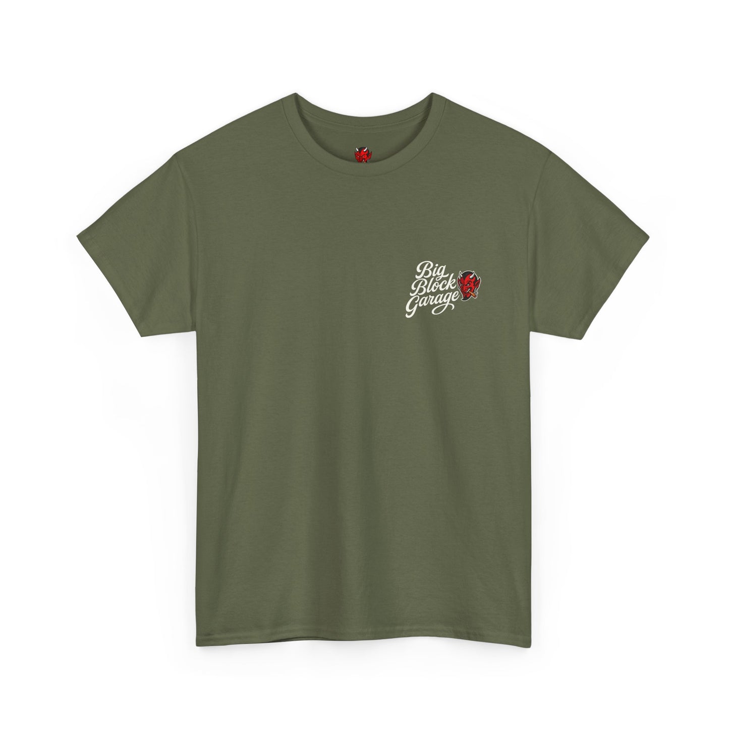 Red Devil T-Shirt — Chest & Back Graphic Tee