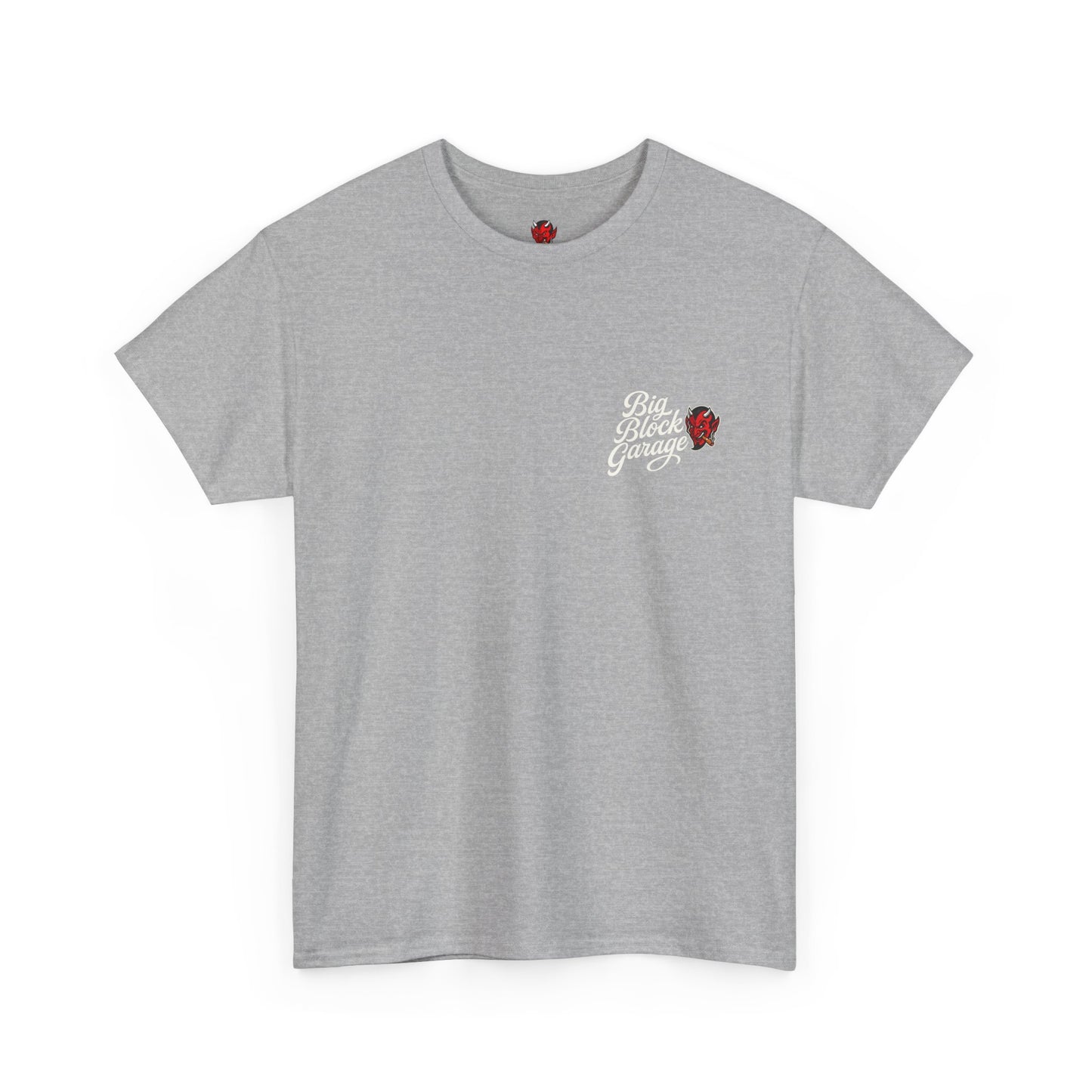 Red Devil T-Shirt — Chest & Back Graphic Tee