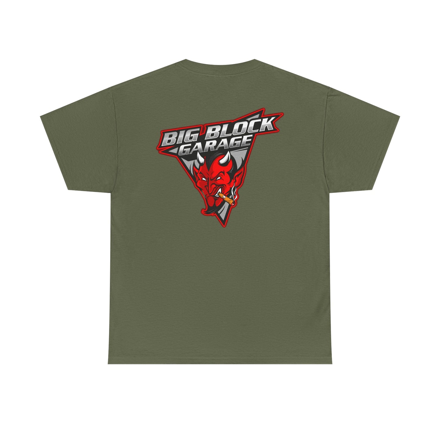 Original Logo T-Shirt — Chest & Back Graphic Tee