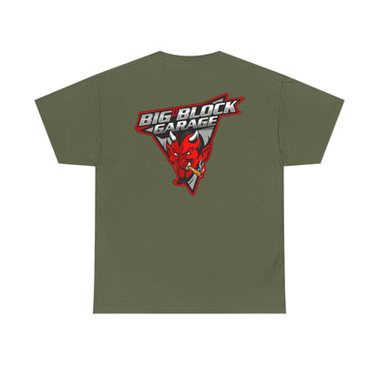 Original Logo T-Shirt — Chest & Back Graphic Tee