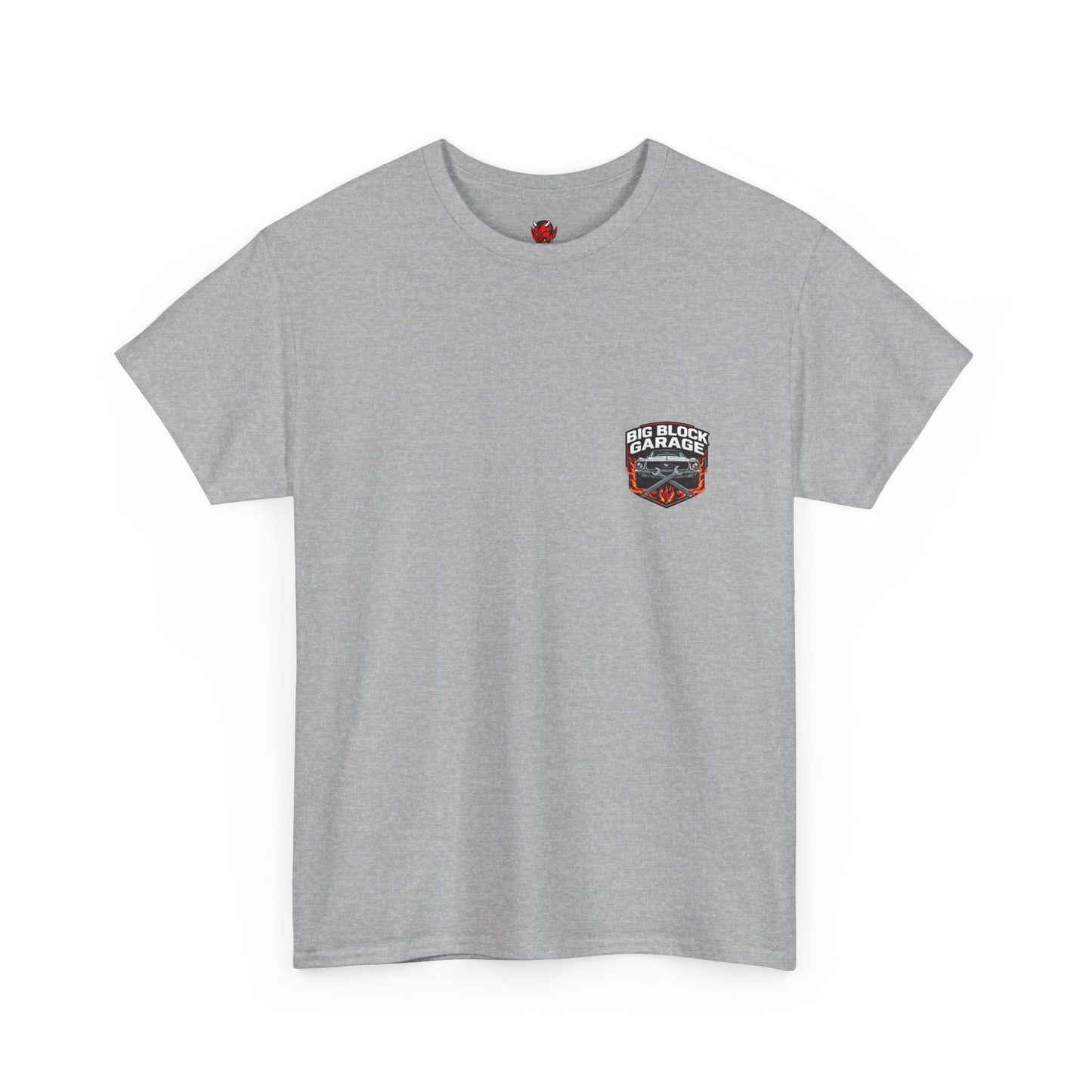Original Logo T-Shirt — Chest & Back Graphic Tee