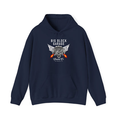 Flying V8 - Unisex Heavy Blend™ Hooded  Sweatshirt