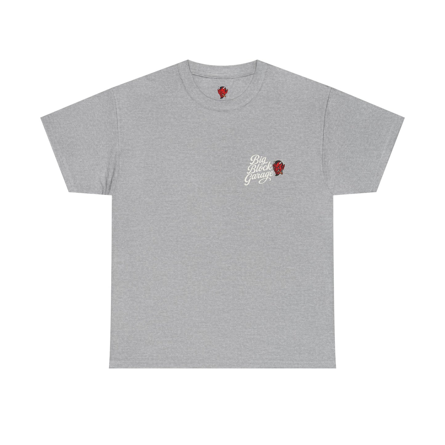 Red Devil T-Shirt — Chest & Back Graphic Tee